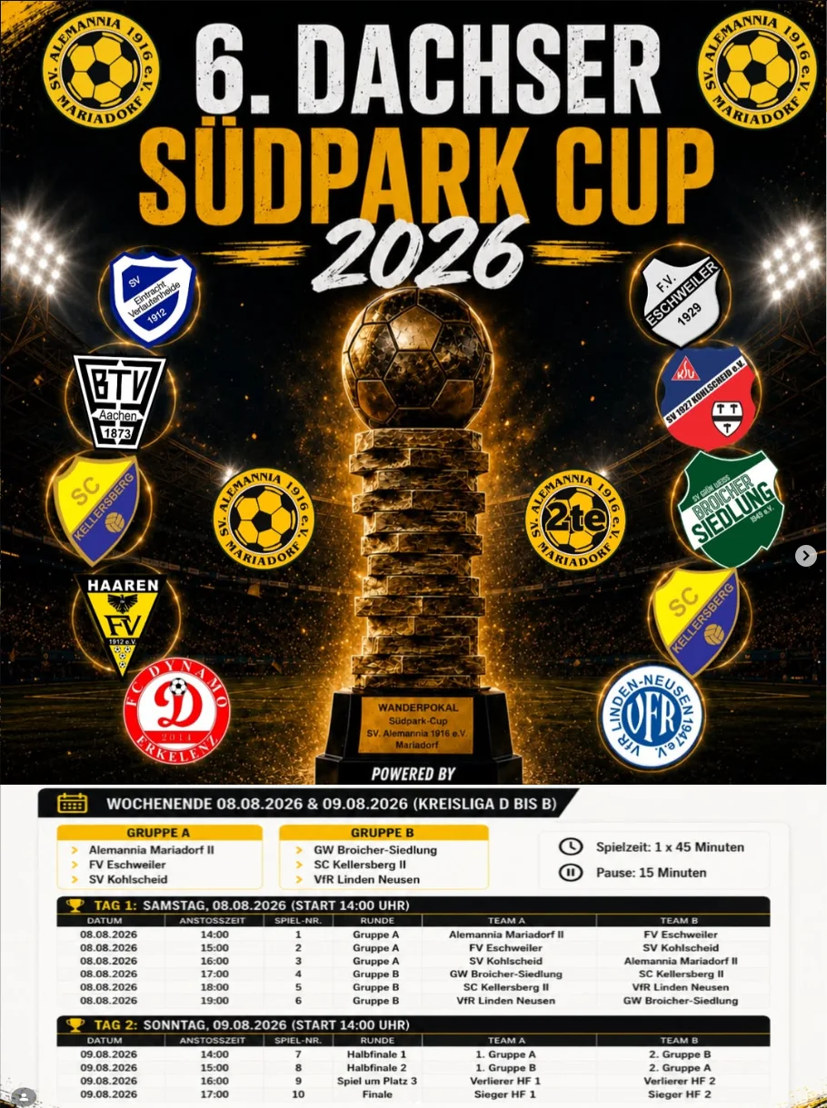 6. Dachser Südpark-Cup